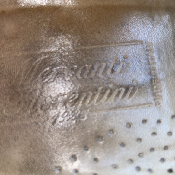 Mercanti Fiorenti Italy)‎ black leather Horse-Bit Dress Loafers sz 10.5 D - Picture 9 of 12